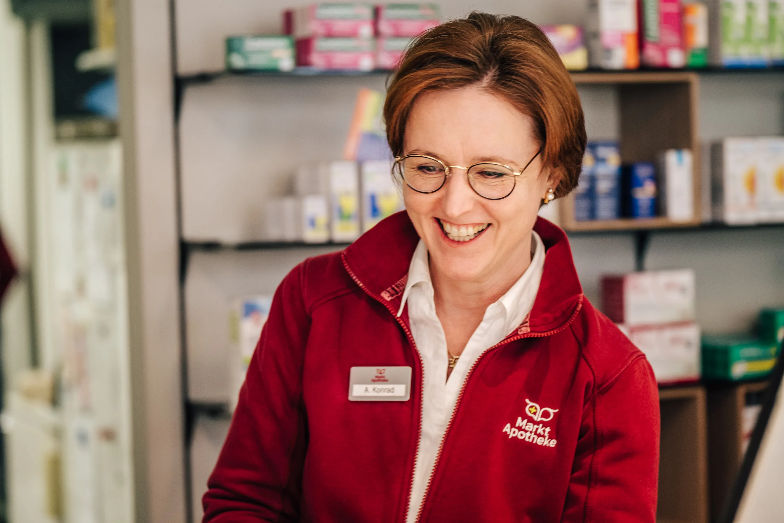 Langjährige Kundin der Markt Apotheke Landau